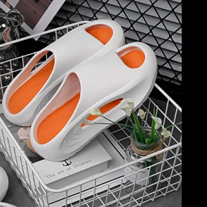 Upgraded Stylish Thick-Soled Sport Slippers Outdoor Wearing Anti-Slip Sport Beach Sandals升级版拖鞋夏季外穿新款室内家居情侣防滑踩屎感运动凉拖鞋