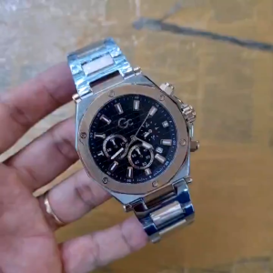 [Promo] Jam Tangan Pria Guess Collection / GC Z18001G2MF Legacy Chronograph Stainless Steel Strap Original Garansi 2 Tahun [✔COD][100% Authentic]