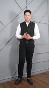 Rompi Vest Jas Pria Formal Hitam Slimfit Kerja Kantor Premium High Quality Rompi Pria Formal Rompi Vest Pria Formal Rompi Jas Pria Rompi Formal Rompi Kerja Rompi Hitam Vest Hitam 03