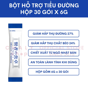Bột tiểu đường Kenjya-no-shokutaku 30 gói x 6g Nhật Bản