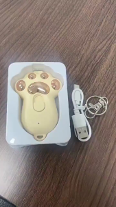 Bank Daya Perjalanan Cakar Kucing Lucu Portabel 5000mAh Tipe C dan Power Bank Kunci Darurat iPhone