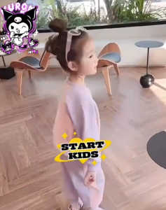 SETELAN SWEATER ANAK PEREMPUAN MOTIF KUROMI 1-5 TAHUN TERBARU START.KIDS