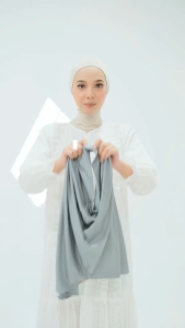 Hijab Intan Malay Zalika Kerudung Instan Bergo Jersey Non Pet Syar`i Jilbab Menutup Dada By Kalisha