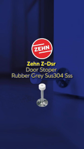 Zehn Z-Dsr Door Stoper Rubber Grey Sus304 Sss