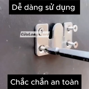 Móc Treo Quạt Tường kiểu cài khoá gắn tường chắc chắn