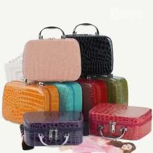 KOZI Beauty Makeup Cosmetics Zipper Organizer Box Storage Bag