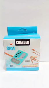 TC Charger AKI 8IN1 + LED JLT-C059 DC Charger Quich Charge