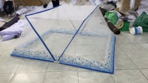 Màn Mùng xếp thông minh thương hiệu GIA LONG khung INOX có chân viền cao cấp đủ size tiện lợi kèm túi đựng