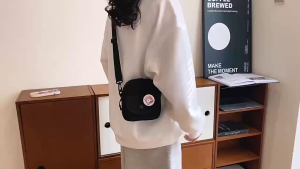 Túi nữ vải trơn đeo chéo xinh xắn thời trang hàn quốc messenger học sinh du lịch đáng yêu đẹp rẻ