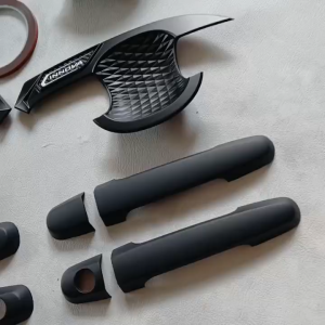 Paket Cover Handle Outer Pintu Tutup Tangki Mobil Innova 2004-2015 Hitam Doff