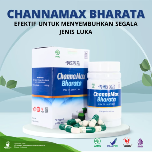CHANNAMAX BHARATA - ASLI - ORIGINAL OBAT LUKA OPERASI LUKA DIABETES PENGERING LUKA100% Original