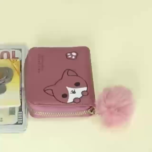 Dompe Kecil Wanita Dompet Pendek Wanita Dompet Kartu Dompet Lucu Viral 2024