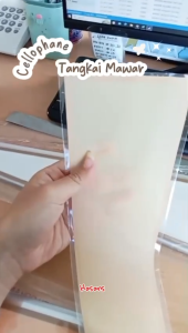 [50 Lembar] Kertas Pembungkus Buket Satu Bunga Mawar / Cellophane Tangkai Mawar