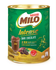 Nestle MILO Intense Dark Chocolate - Tin 400g / (33gx10s)
