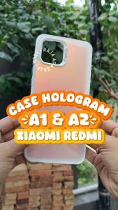 Hard Case For XIAOMI REDMI A1 A2 2022 Hologram Mika Silicon Casing Hybrid Silicon Cover Pelindung HP
