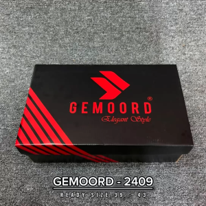 Gemoord Edmond G-2409 White Abu Cream Sepatu Sneakers Pria Sport