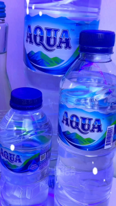Air Mineral Aqua Cube Botol Mini Pet - 220 ml (Kemasan 6 Pcs)