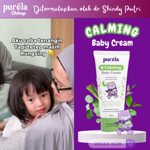 Purela Calming Baby Cream Memberikan Rasa Nyaman dan Menjaga Kelembaban Kulit Bayi