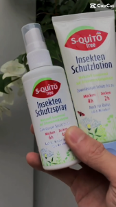 Xịt Chống Muỗi Đốt Và Côn Trùng Cắn S-quito free 100ml - Hàng Đức