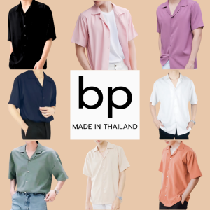 bp เสื้อเชิ้ตคนอ้วน 16 สี plus size ผ้านิ่มลื่นใส่สบายไม่ร้อน (M-6XL) ชาย/หญิงใส่ได้