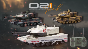 Toy Remote Control Car Series Rc Tank 2.4g 13 Channel Water Jet Battle Gen2 Simulation German Panther Tracked Tank Remote Control Toy