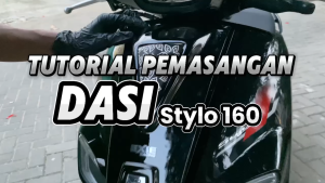 Cara Menggunakan Cover Dasi Stylo 160 & Lampu-Garnish Motor
