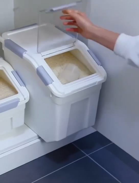 25kg rice storage container rice dispenser 25kilos sale Rice dispenser ...