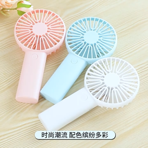 Kipas Angin Tangan Stand Portable /Mini Fan Portable / Mini Fan Lucu Mungil Simple