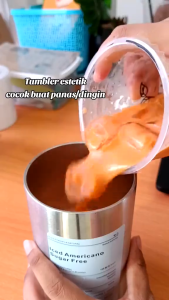 320ml / 600ml Botol Minum Stainless Steel / Tumbler Coffee Cup / Gelas Stainless Steel Tumblr