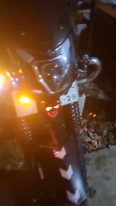 Sein Sen Hitam Tengkorak Hitam Classic Universal Import Untuk Semua Motor