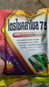 ไตรไซคลาโซล100กรัม โรคไหม้ข้าวโดยตรง กำจัดโรคใบไหม้ ยาเชื้อราข้าว ยารักษาโรคข้าว ป้องกันเมล็ดด่าง เน่าคอรวง หยุดโรคไหม้