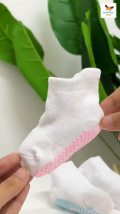 Moose Gear Baby Grip Socks (1PAIR) Socks for Baby Girl & Boy Ultra Soft & Non Slip Material