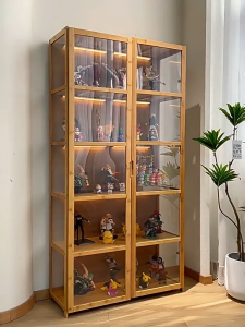 LikeThai (รองรับCOD) ตู้โชว ตู้โชว์ที่มีบานประตูใส ตู้โชว์กระจกใส ตู้เก็บของ ตู้โชว์วางของ ตู้กระจก ตู้โชว์โมเดล ตู้โชว์ ตู้กระจกโชว์ใส ตู้โชว์โมเดล