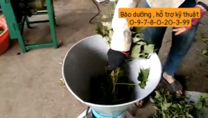 Máy băm bèo  thái rau