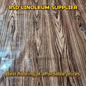 SS 3 yards Linoleum Rubberized for floor Affordable Continuous cut Flooring Renolium Floormat Linolium