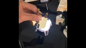 Food Tag Stand Logam Menu Stand Display Table Number Stand Price Tag Holder Nomor Meja