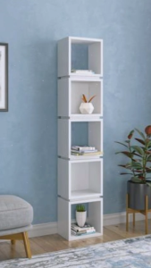 FREESHIP - Kệ Sách Lắp Ghép Kệ Trang Trí Gỗ MDF Tatana KS034 - có thiết kế theo yêu cầu khách hàng