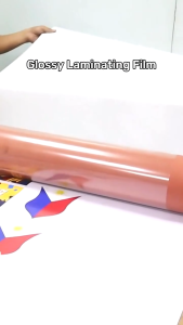 KGS TICKEE Cold Laminating Film Glossy/Matte 164ft x 3.5ft for Sticker Glass and Sintra Protection.