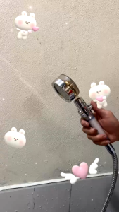 Bộ vòi sen tắm có cánh quạt TĂNG ÁP xoay 360 độ có lõi lọc chống kích ứng da