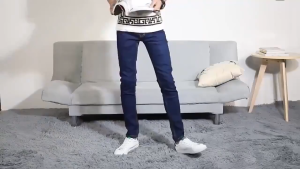 denim jeans skinny stretch tokong for men maong quality lalaki same as picture 9911