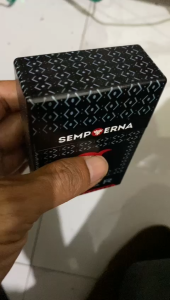 kotak pvc motif gambar isi 20 slot