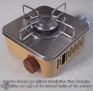 Mini Camping Stove Burner Portable Gas Stove Camping Picnic Cooking Single Burner Camp dapur khemah