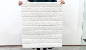 Wallpaper Dinding 3D Foam Wallpaper Ruang tamu kamar tidur Aesthetic Wallpaper 70X77 CM Wallpaper