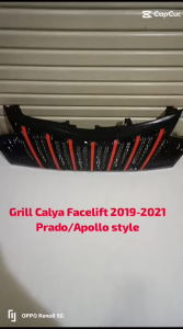 GRILL GERIL CALYA FACELIFT 2019 2020 2021 MODEL PRADO APOLLO STYLE