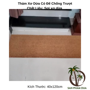Thảm xơ dừa 1m2 loại tốt thảm sảnh cho công ty văn phòng nhà hàng