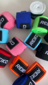 Handwrap Sarung Perban Muaythai REIKO Boxing Wrap Bandage Bendit MMA Elastis