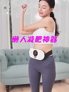 EMS Abdominal Massager Slimming Machine Slimming Heating Weight Loss Device Electric Acupuncture Massager