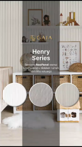 GAIA DANESON WALLPANEL WPC HENRY SERIES 29M DEKORASI DINDING MINIMALIS MODERN