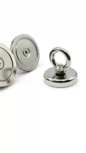 Strong Neodymium Magnet Double side Search magnet hook super power Salvage Fishing magnetic