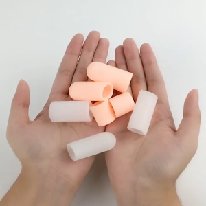 YGB ซิลิโคนสวมนิ้วเท้า เจลคลุมนิ้วโป้ง (1คู่) คั่นนิ้วเท้าเก นิ้วเท้าคดเอียง (Toe Silicone Cover)